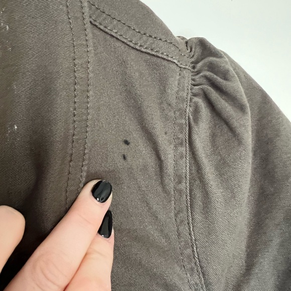 Tinseltown olive green Button-Up Dress - Picture 4 of 5